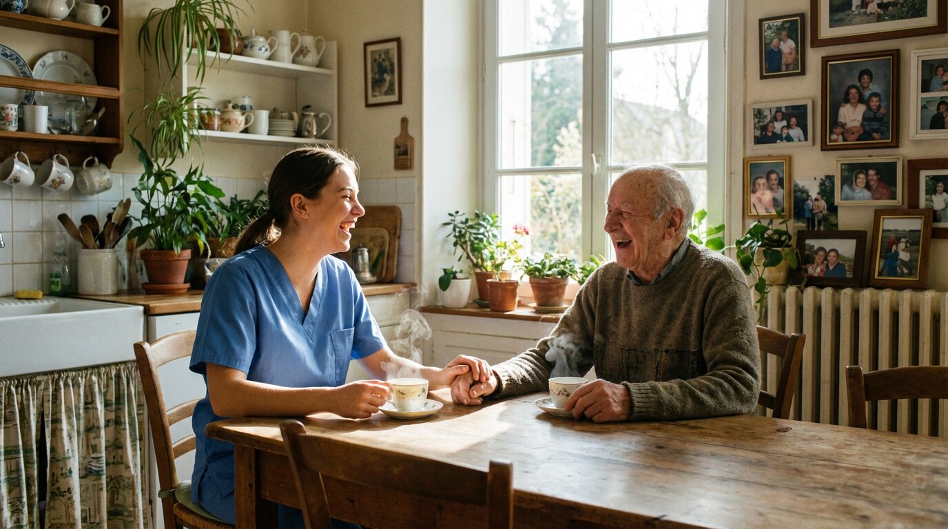 Aide aux personnes âgées Aide aux personnes âgées - Services à la personne Gironde Bordeaux - Handy Family Services